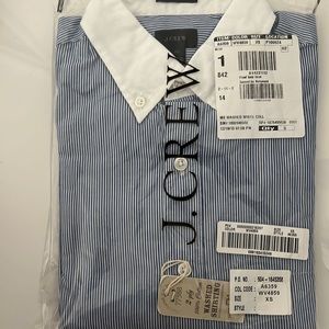 jcrew slim washed shirt